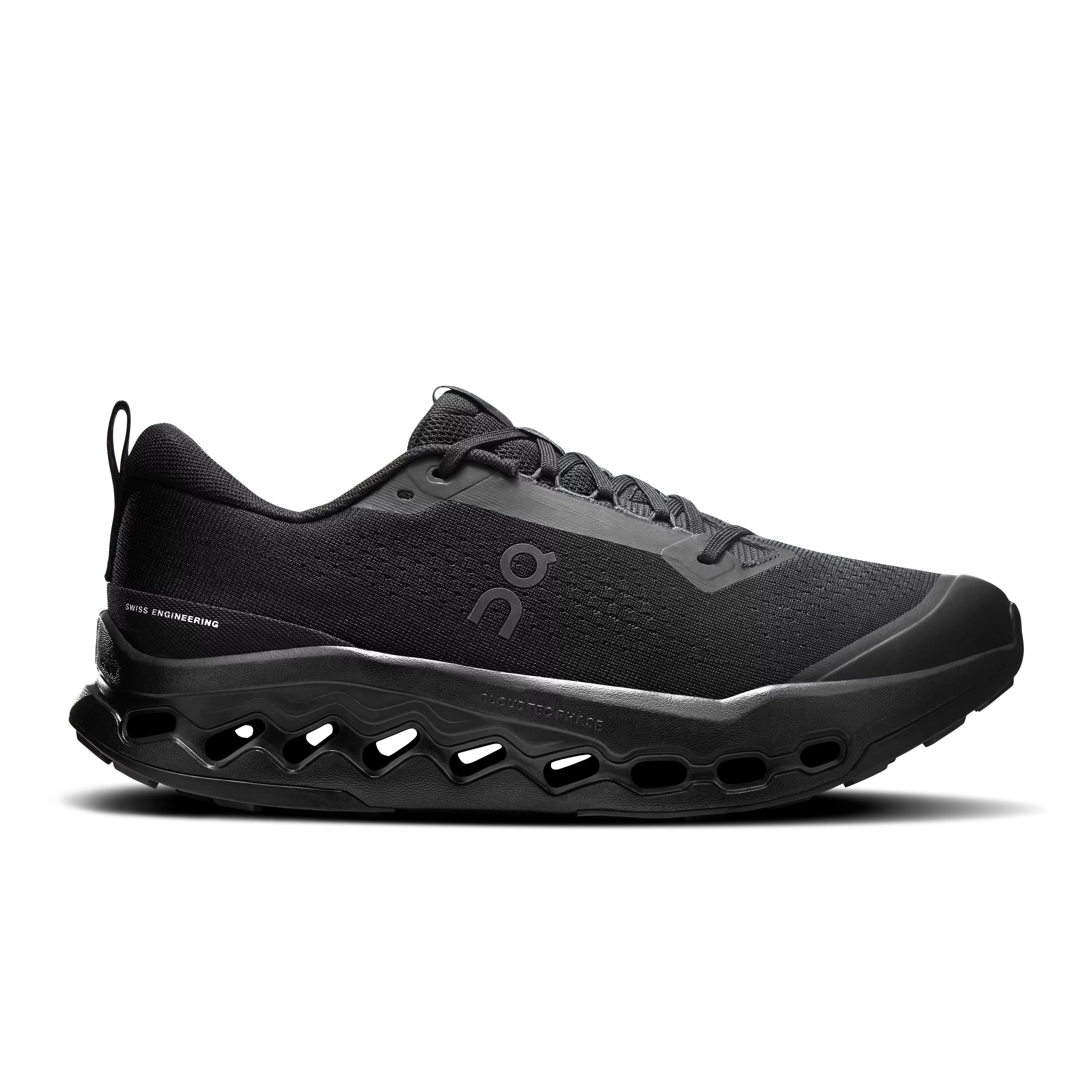 On Men's Cloud Surfer Trail 2 Black Eclipse
